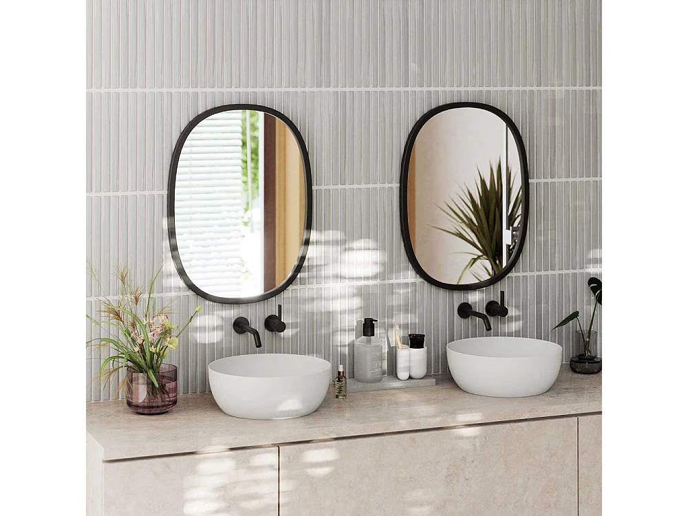 Specchio ovale 45,7 x 61 cm Mozzo