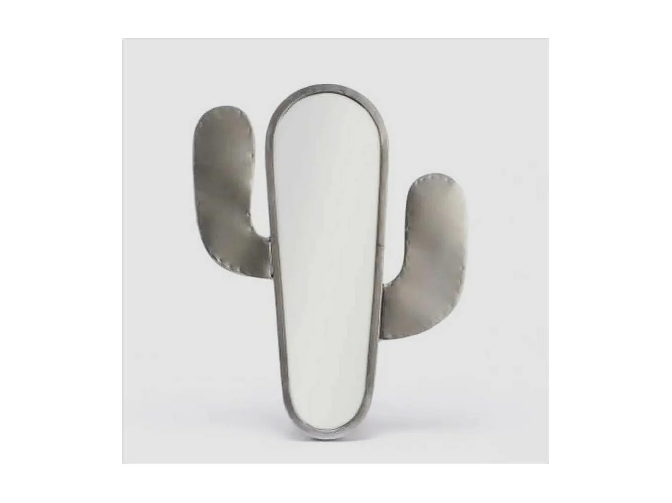 Espejo Cactus Plata 40 cm