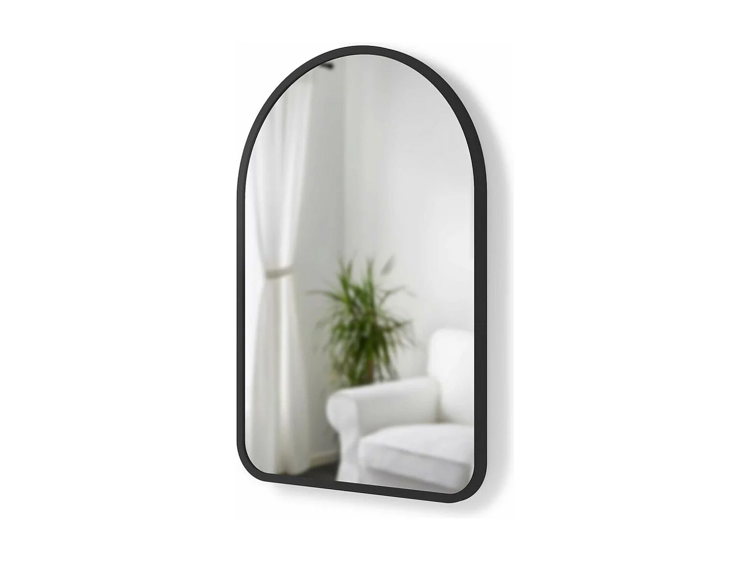 Espejo de pared curvo 86 x 91 cm Hub