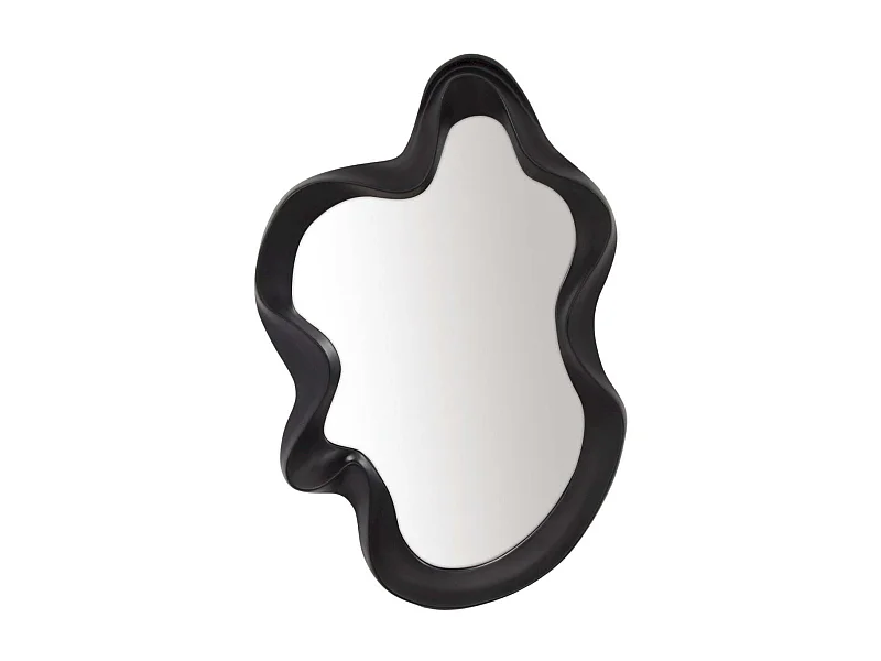 Miroir vague en polyéthylène Optik Noir