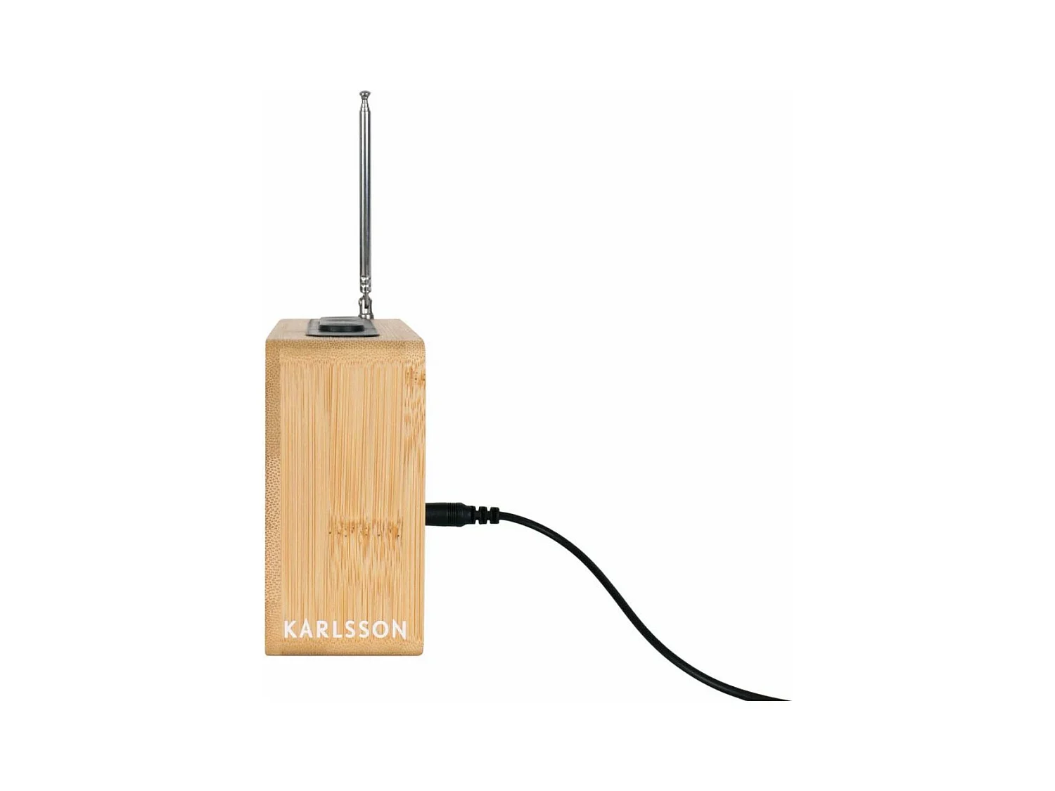Bambus-Radiowecker Retro