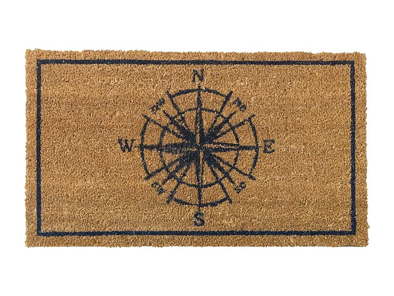 Paillasson en fibres de coco 70 x 40 cm Boussole