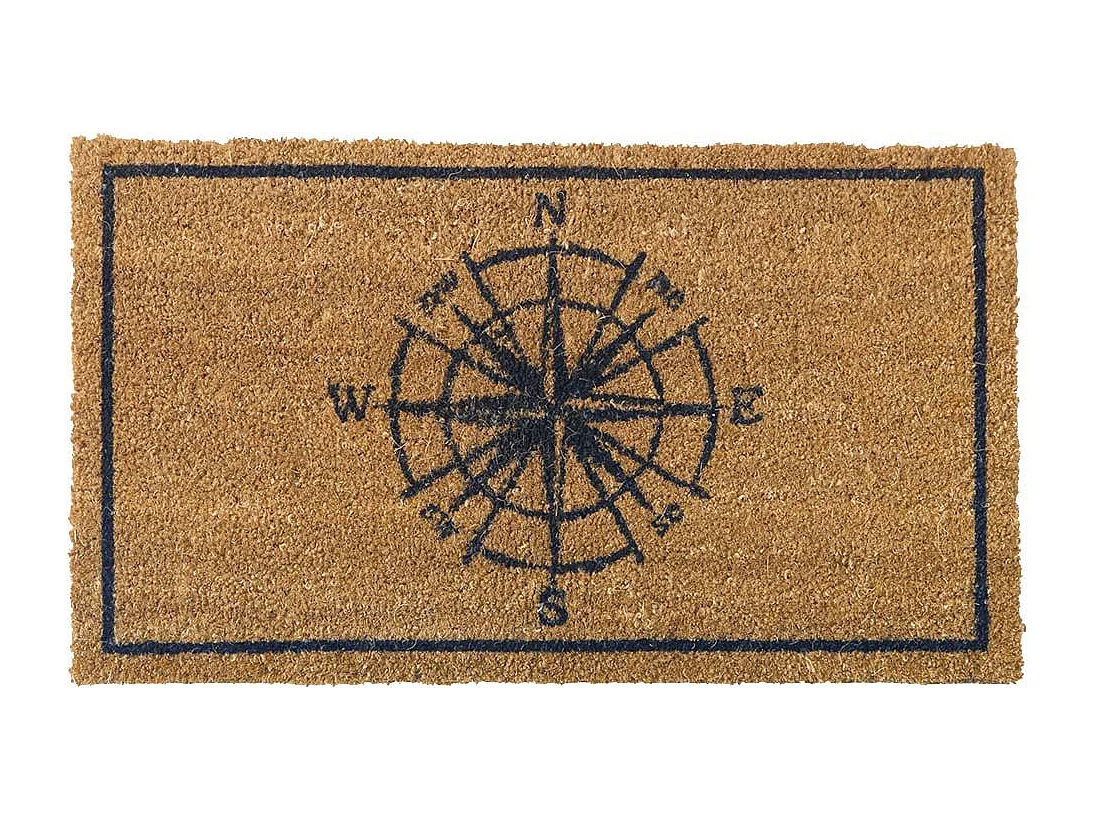 Paillasson en fibres de coco 70 x 40 cm Boussole