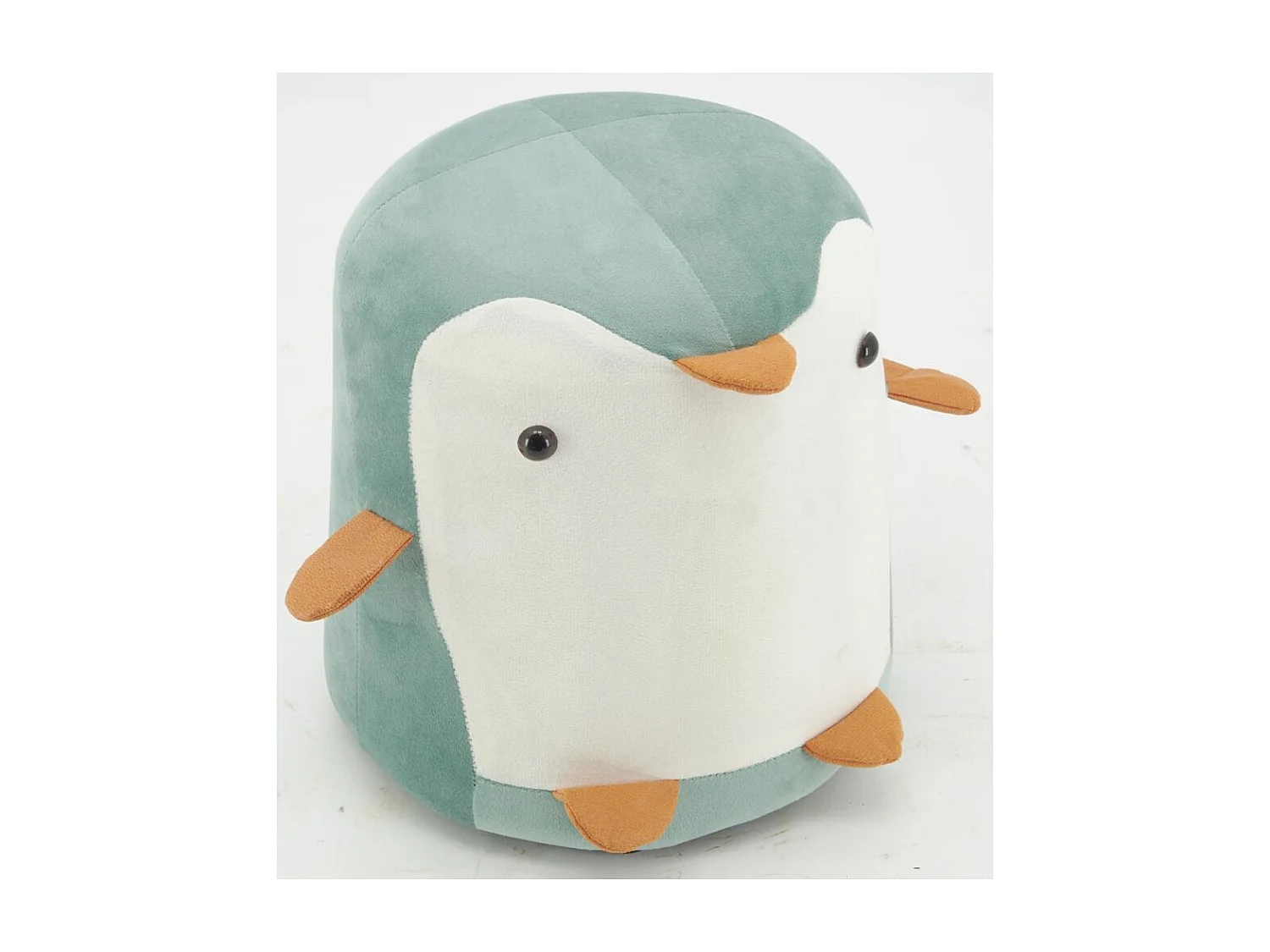 Pouf Pingouin en velours