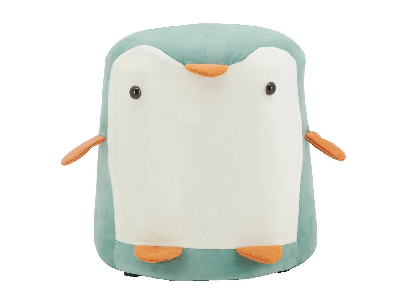 Pouf Pingouin en velours