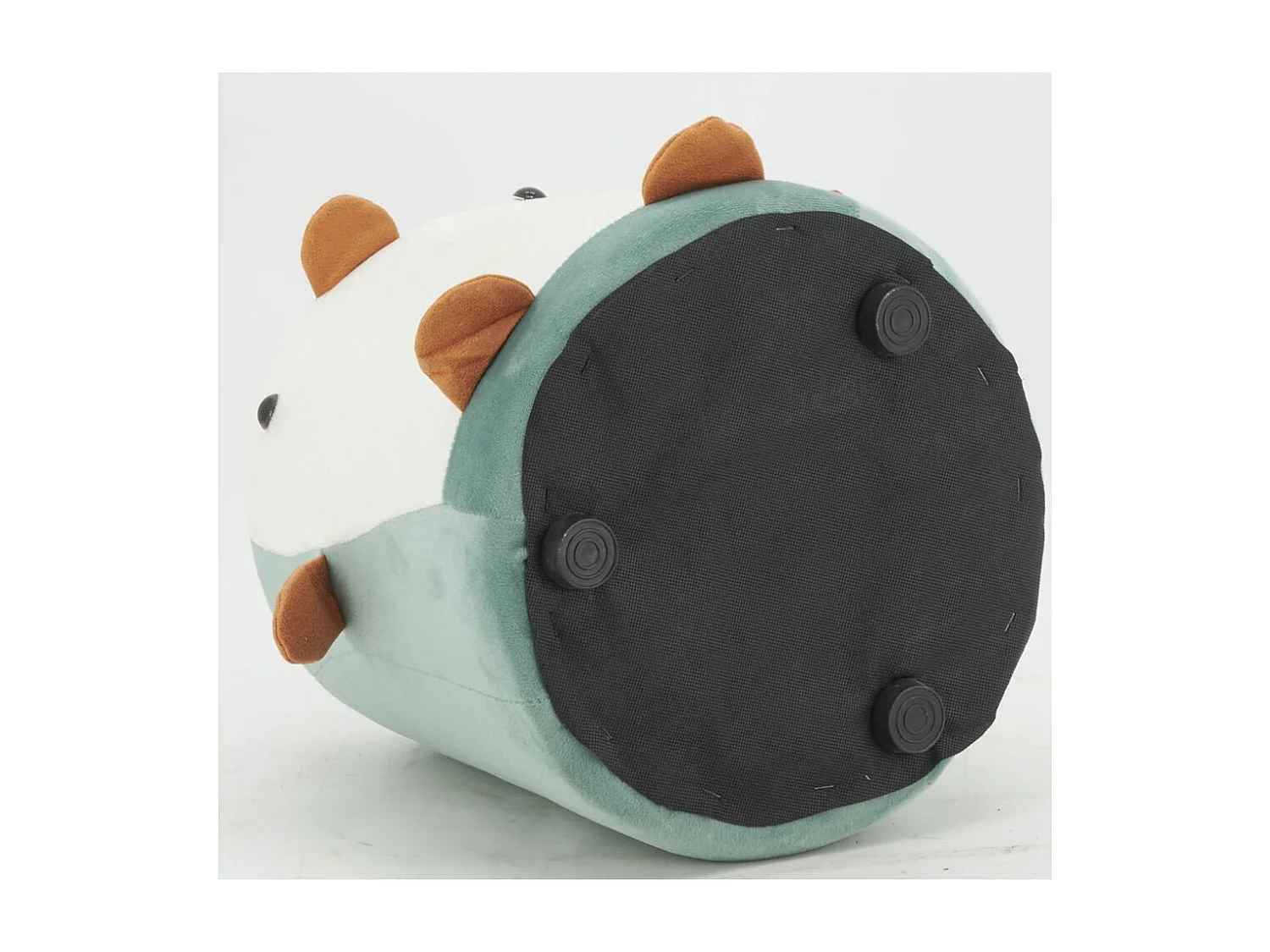 Pouf Pingouin en velours