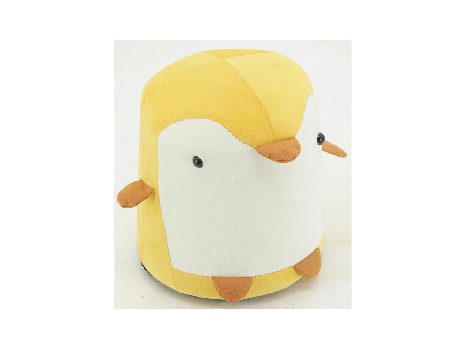 Pouf Pingouin en velours