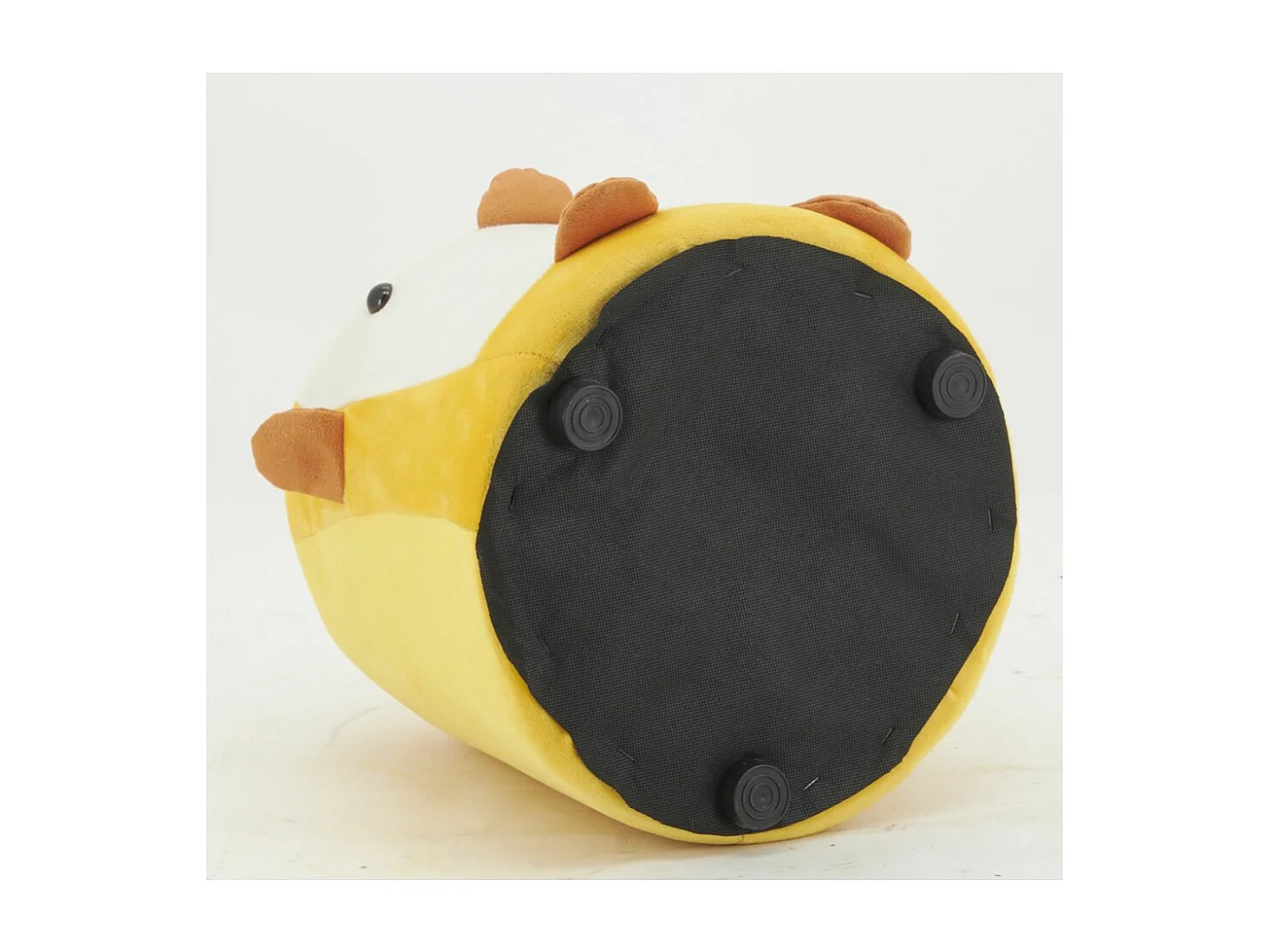 Pouf Pingouin en velours