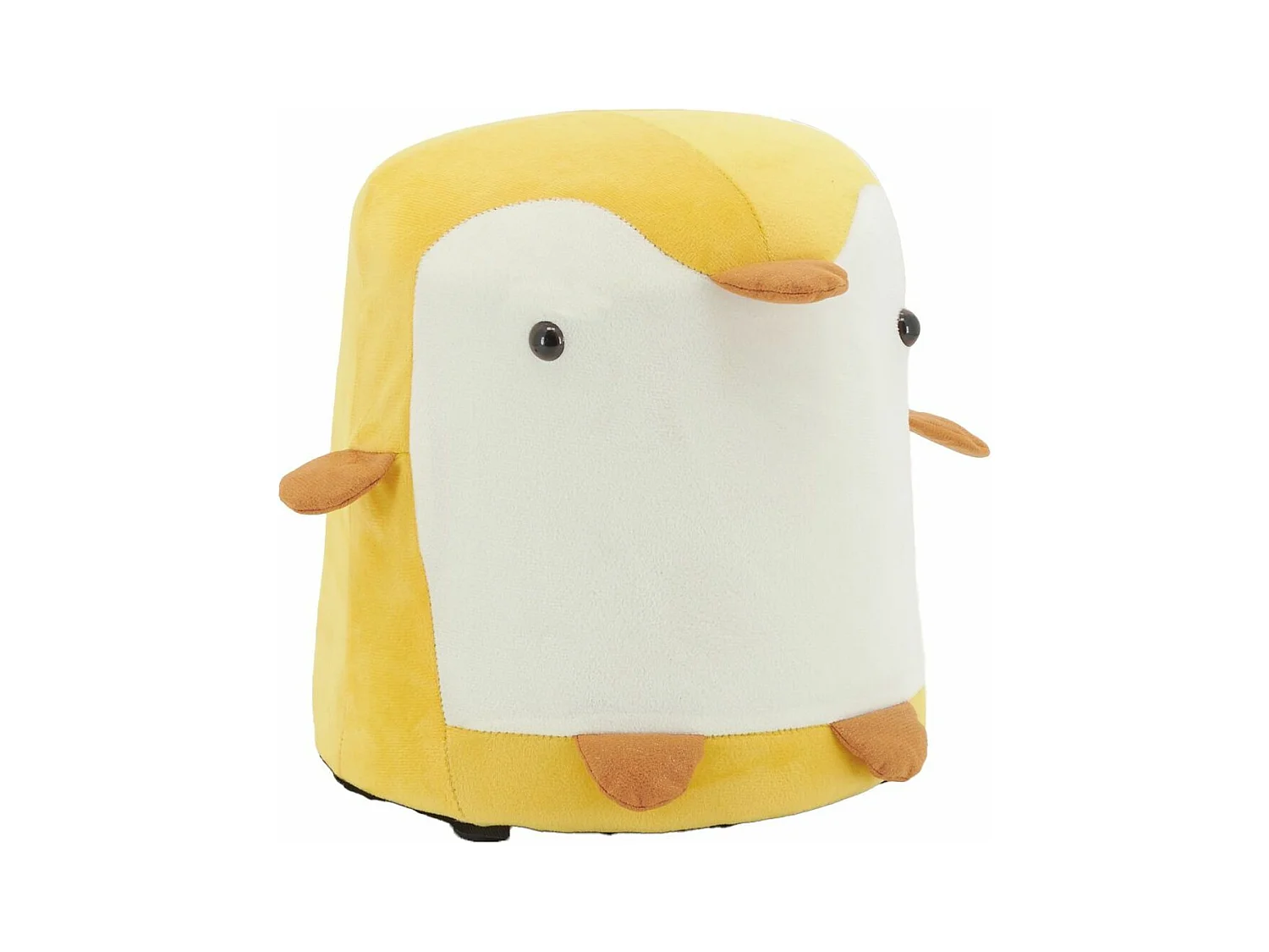 Pouf Pingouin en velours