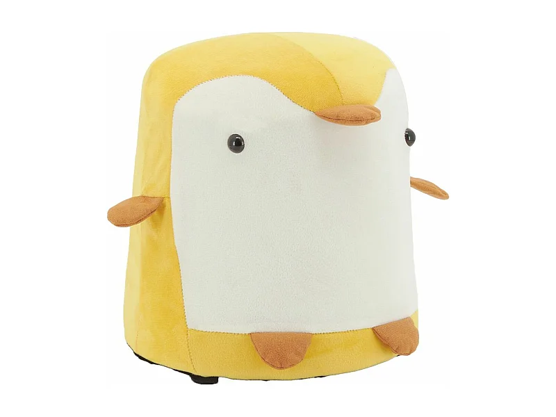 Pouf Pingouin en velours