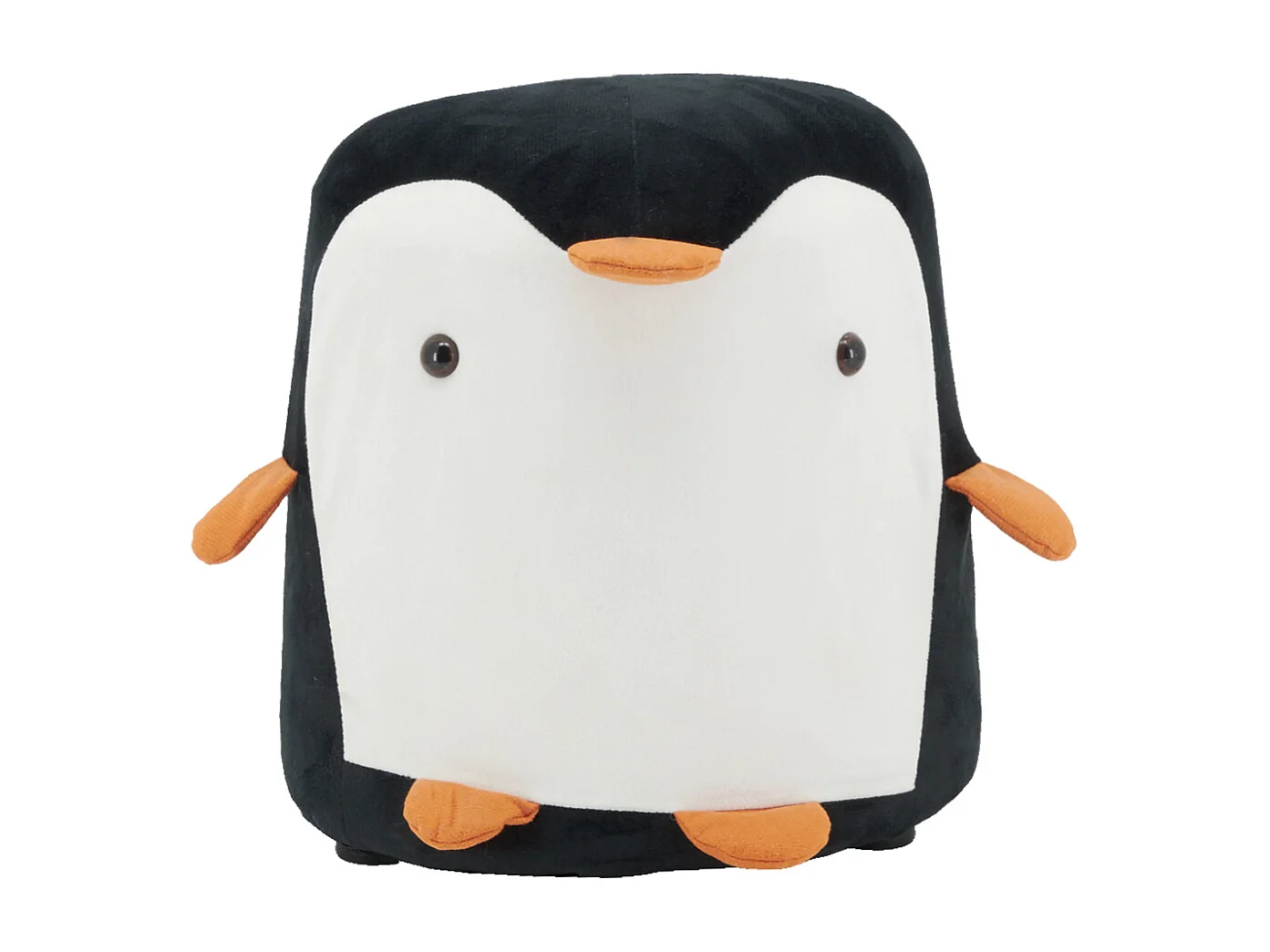 Pouf Pingouin en velours