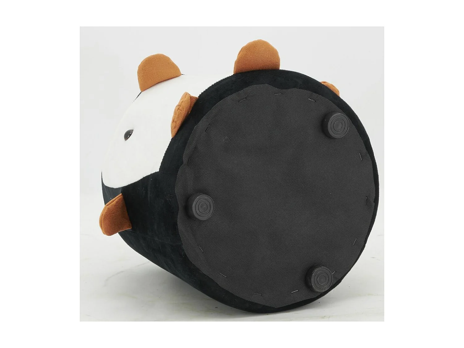 Pouf Pingouin en velours