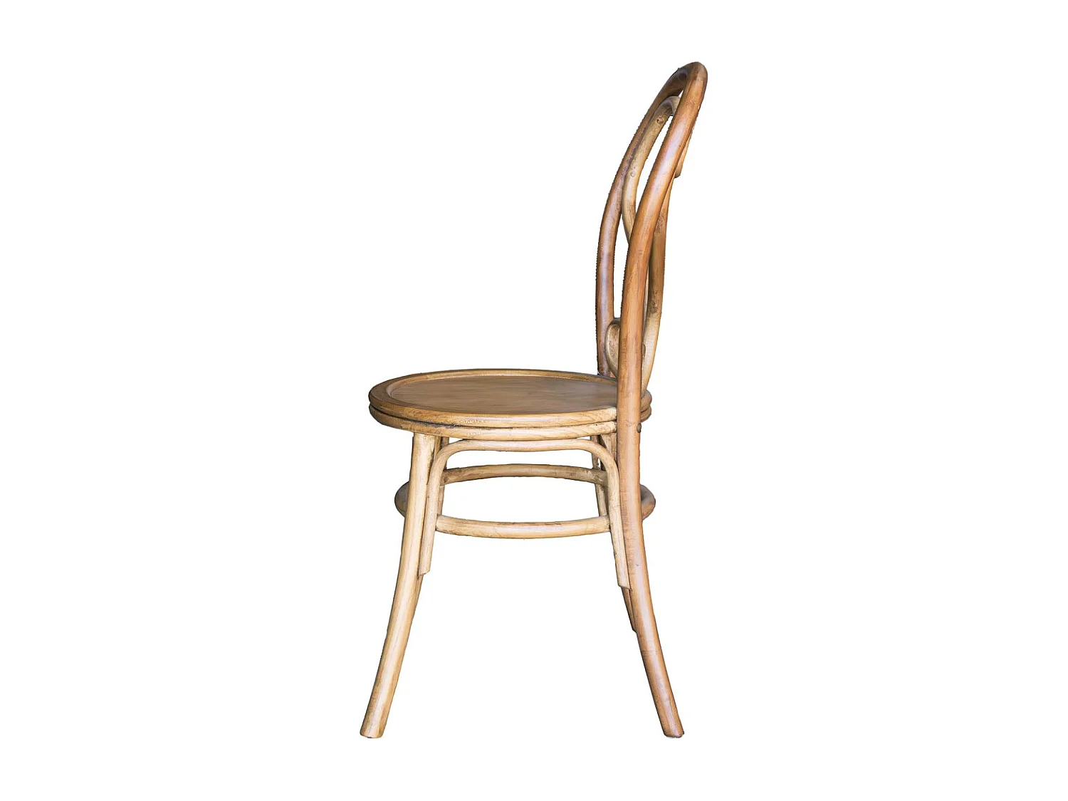 Chaise brasserie en bois d'orme Montmartre