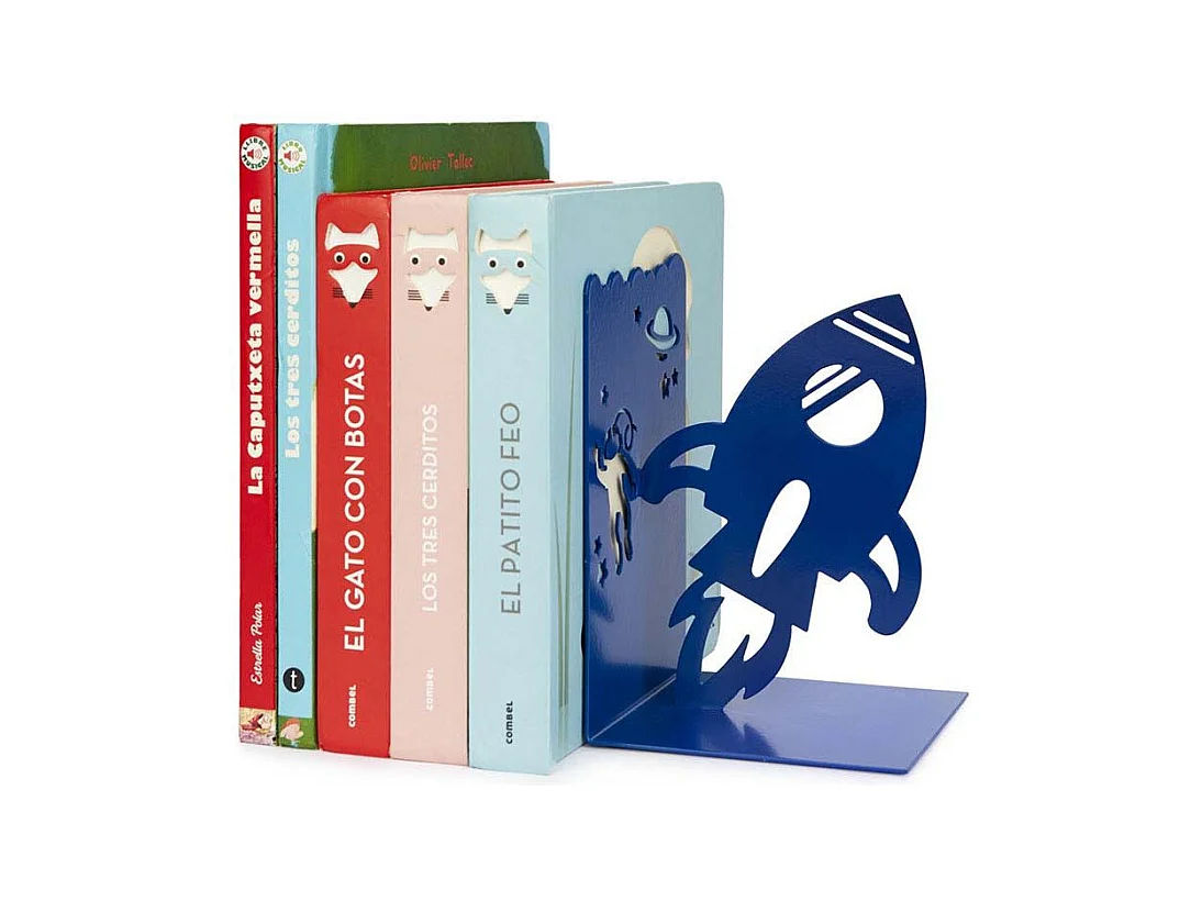 Serre-livres en métal Space Walk