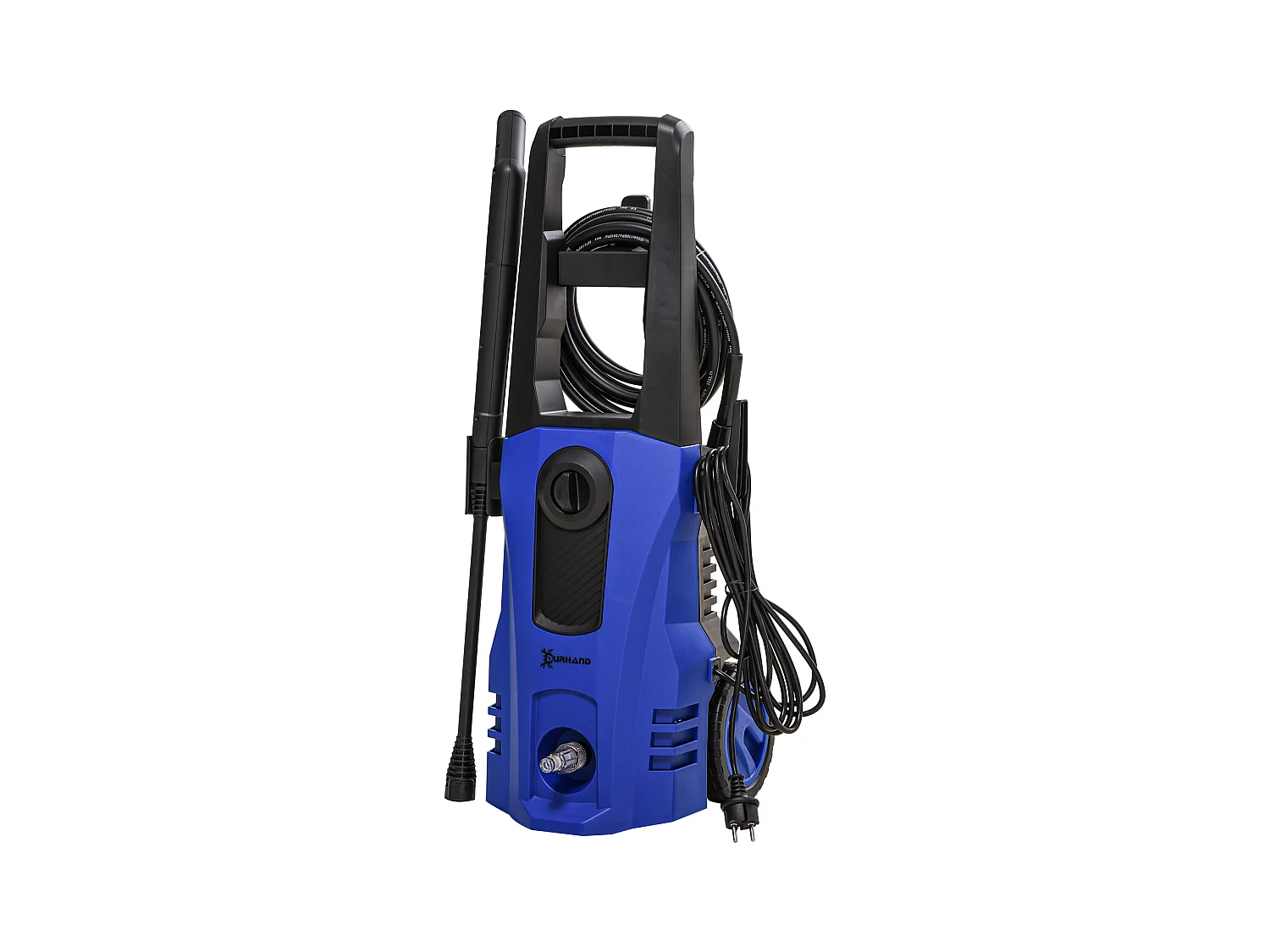 Nettoyeur haute pression 1800 W - 150 bars max. - 510 l/h max. - 2 roues - PP bleu noir