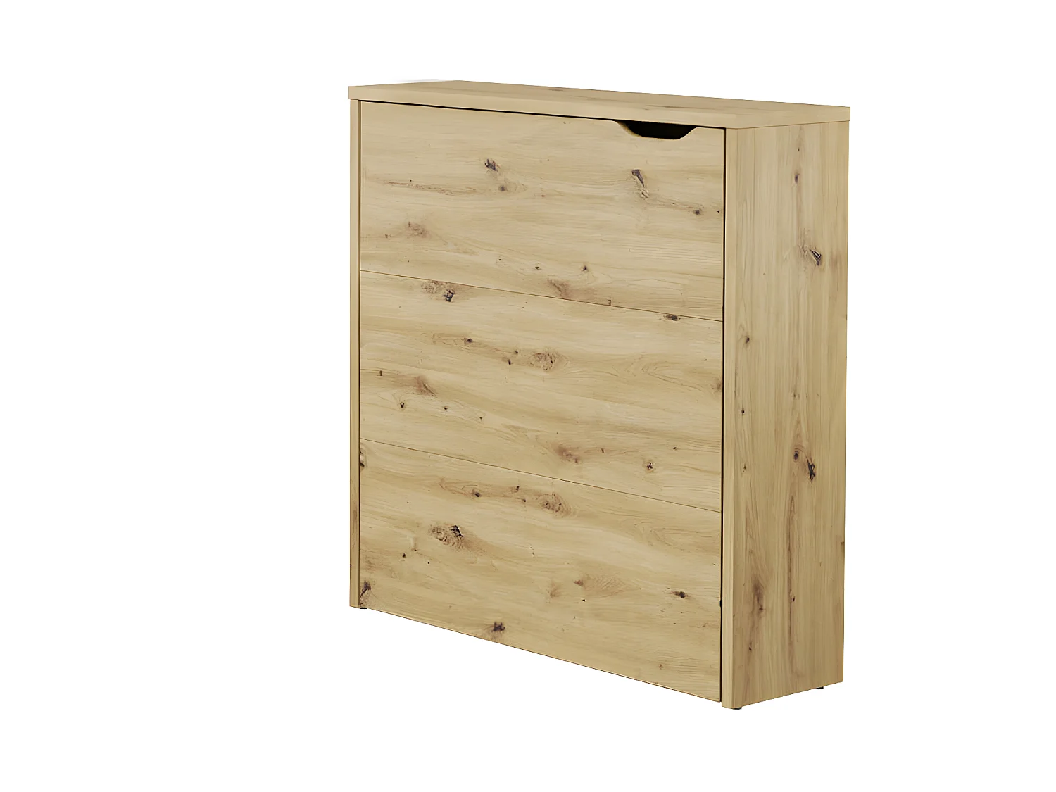 Lenart Scrivania estensibile con ripostiglio WORK CONCEPT SLIM CW02 L Sinistra 90 cm rovere artigianale