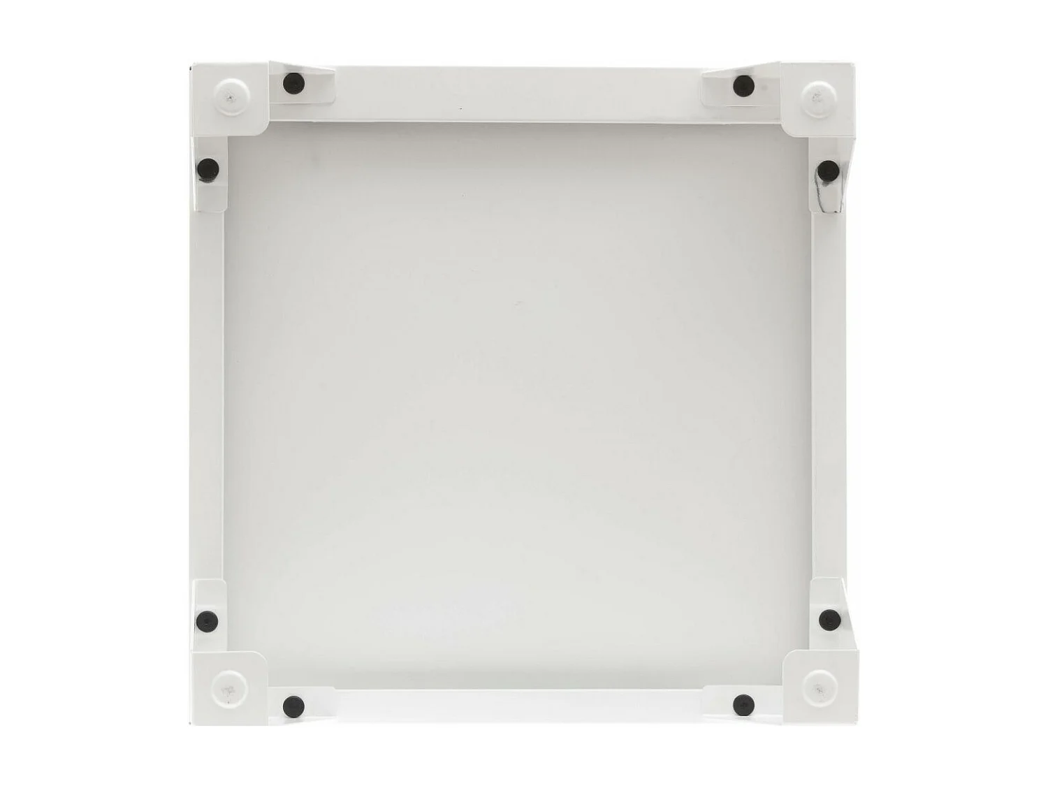 Casier de rangement en métal pour enfants 59 cm Blanc mat