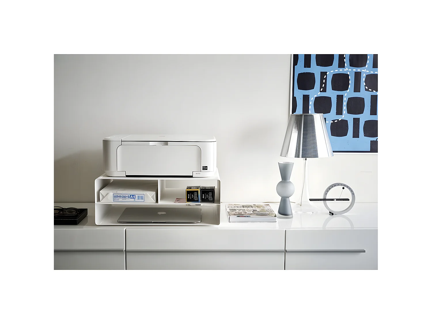 Organisateur de bureau Tower printer