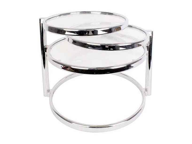 Couchtisch Drehbare Glasplatten 3 Platten