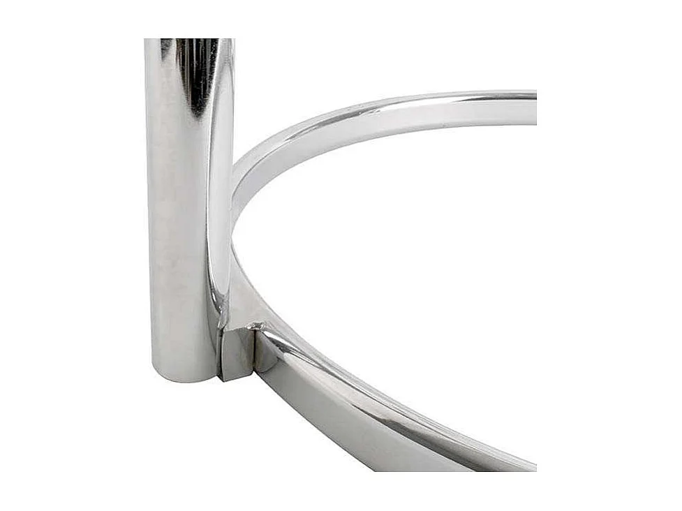 Table basse plateaux pivotants en verre 3 plateaux