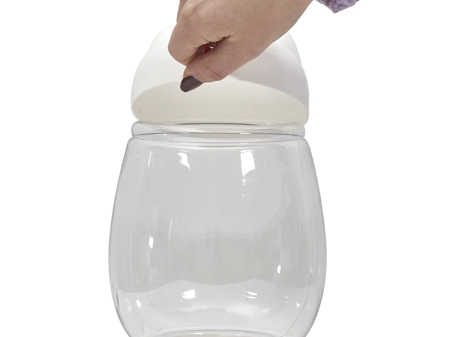 Distributeur Eau Et Croquette Pour Animaux Blanc