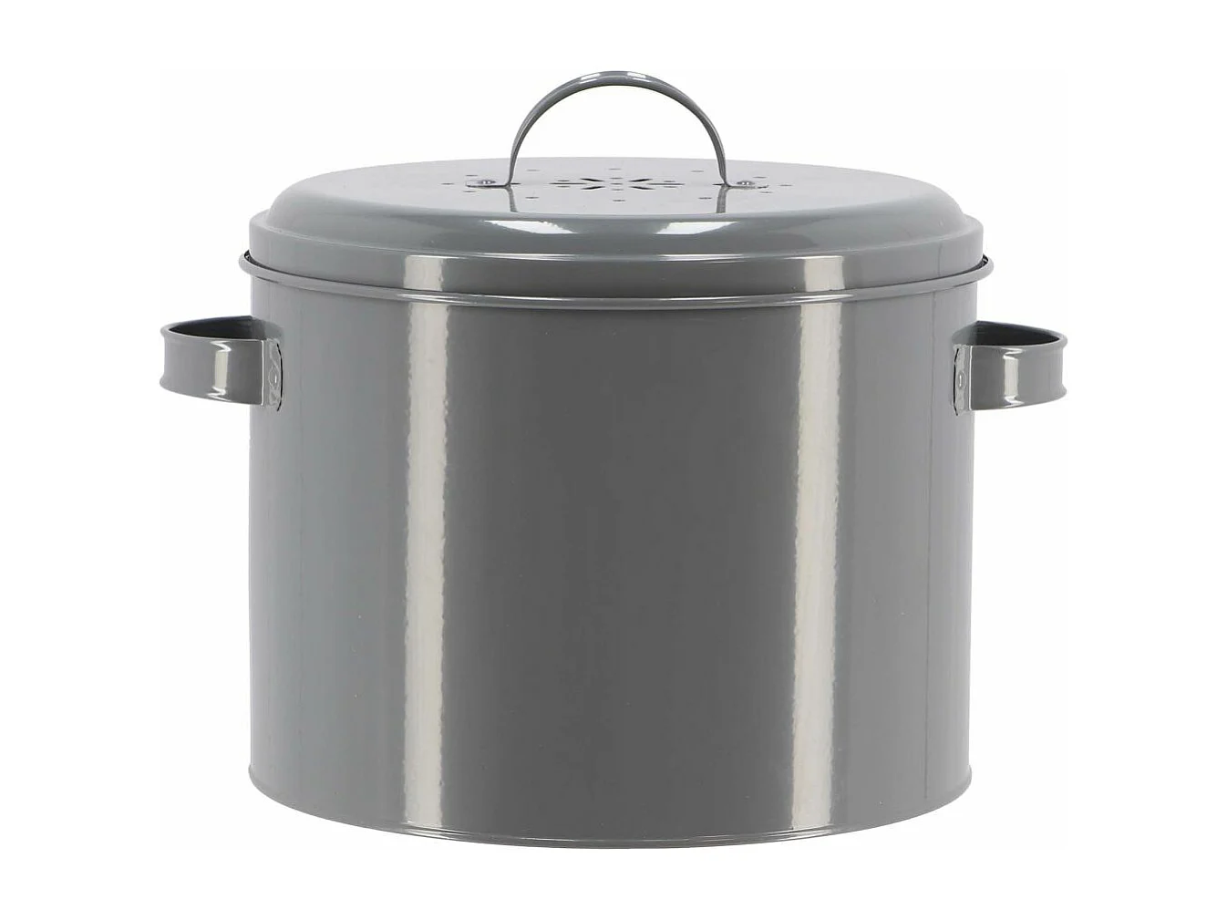 Poubelle de cuisine à compost ronde 6 litres