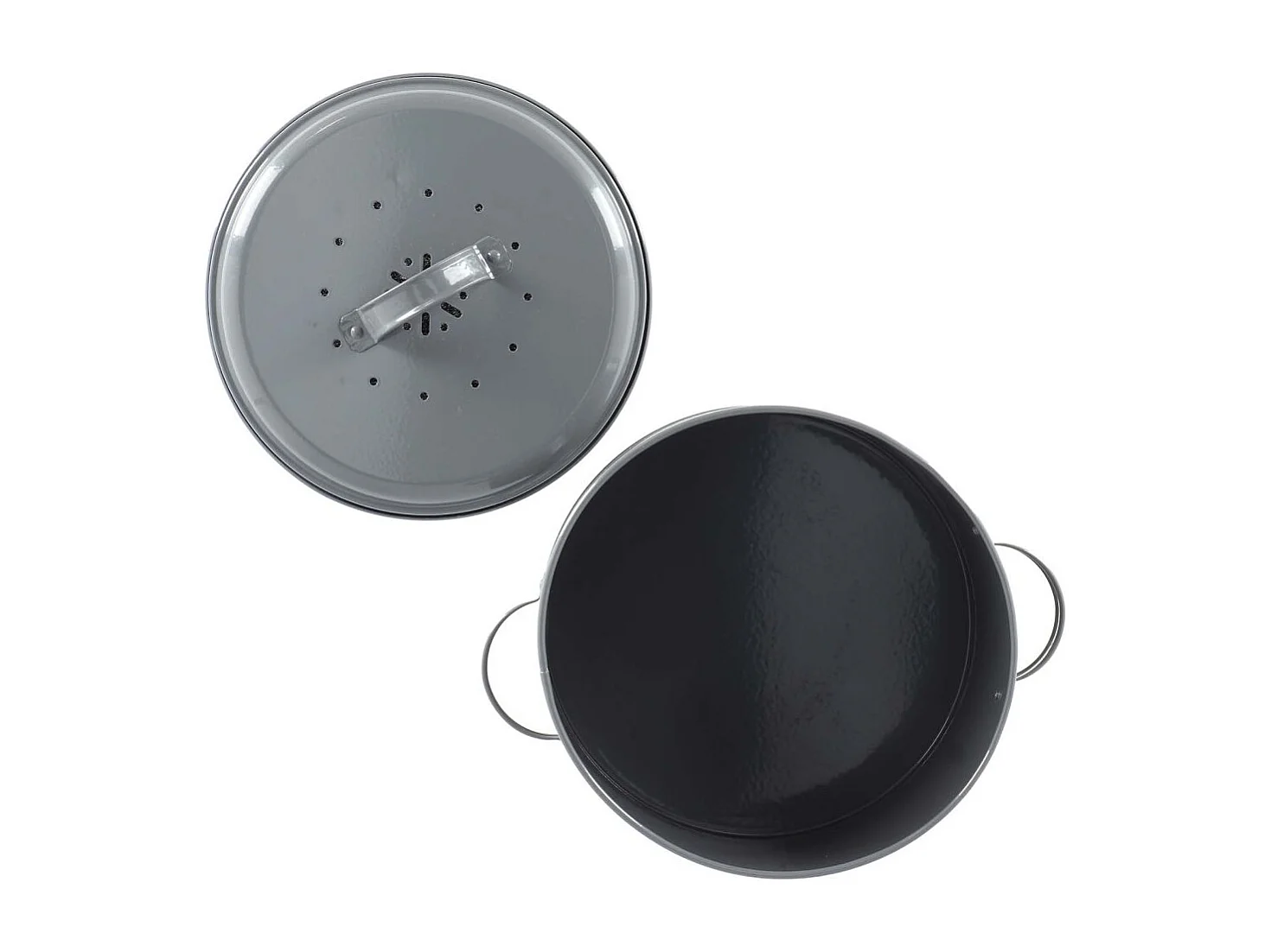 Poubelle de cuisine à compost ronde 6 litres