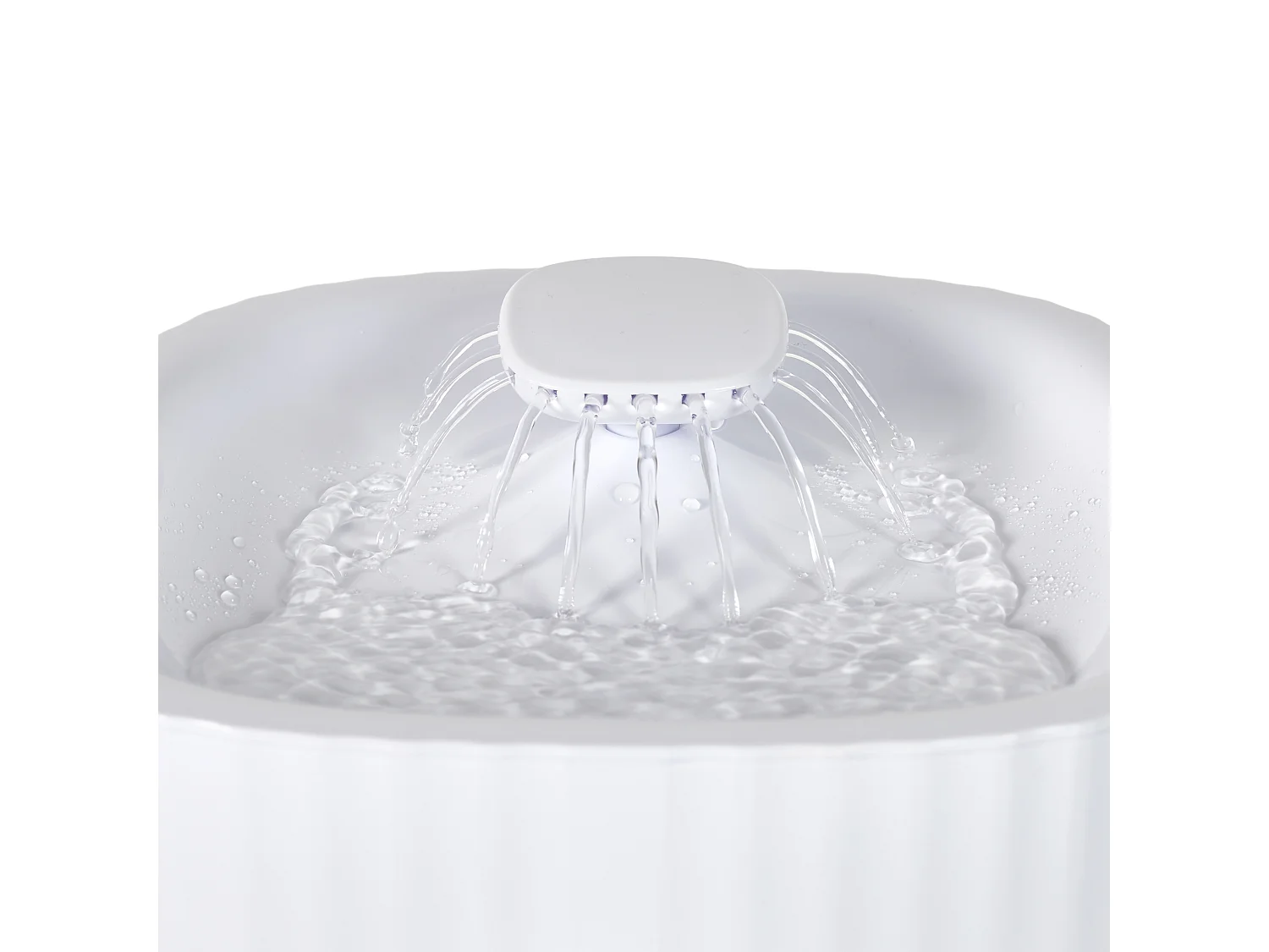 Fontaine A Eau Pour Chat Blanc