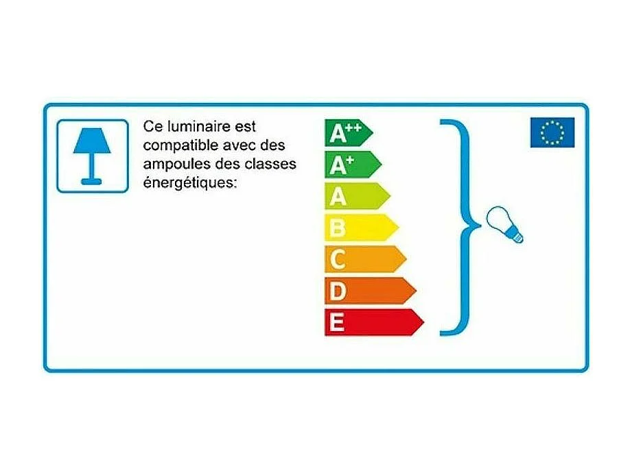 Lampe de chevet ronde en métal et cannage (Lot de 2)