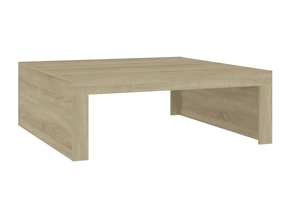Couchtisch Sonoma-Eiche 100x100x35 cm Holzwerkstoff