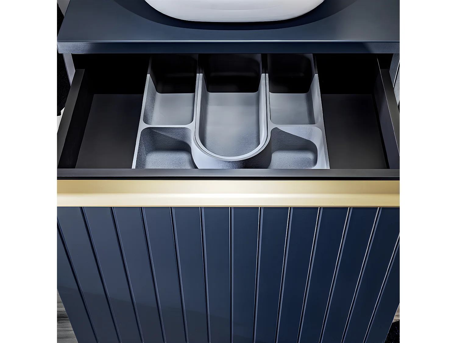 Meuble double vasque 120cm Éros Bleu