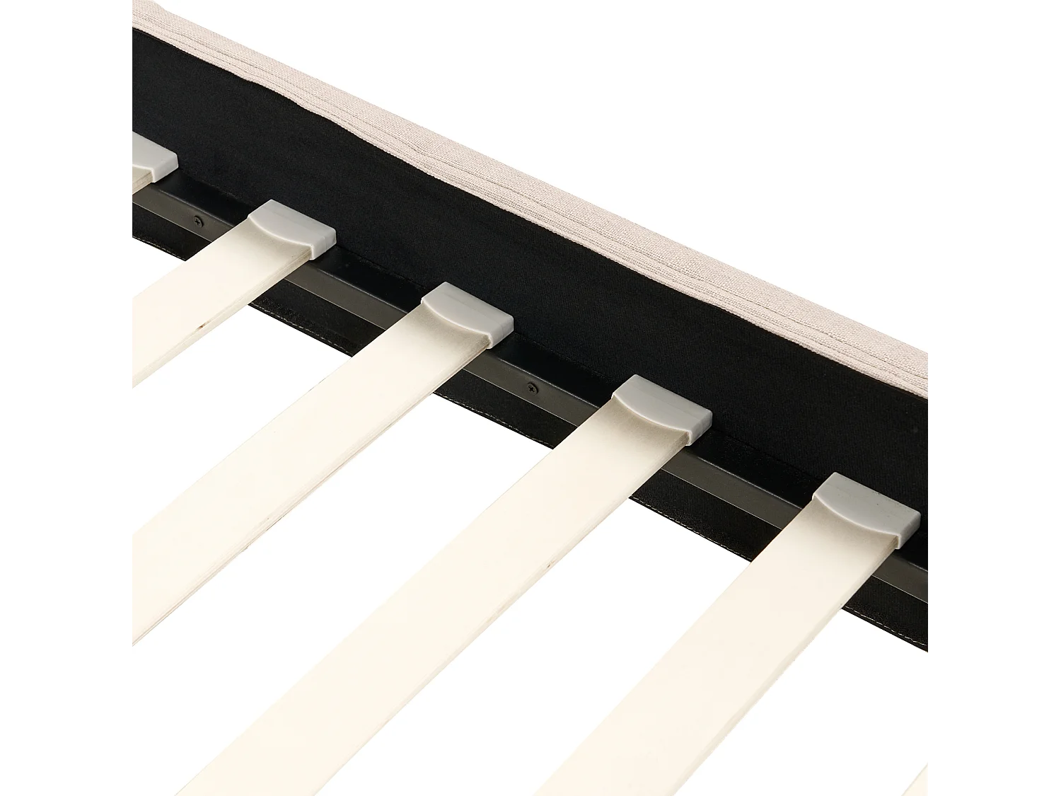 Bed Stof FITOU 140 x 200 cm Beige