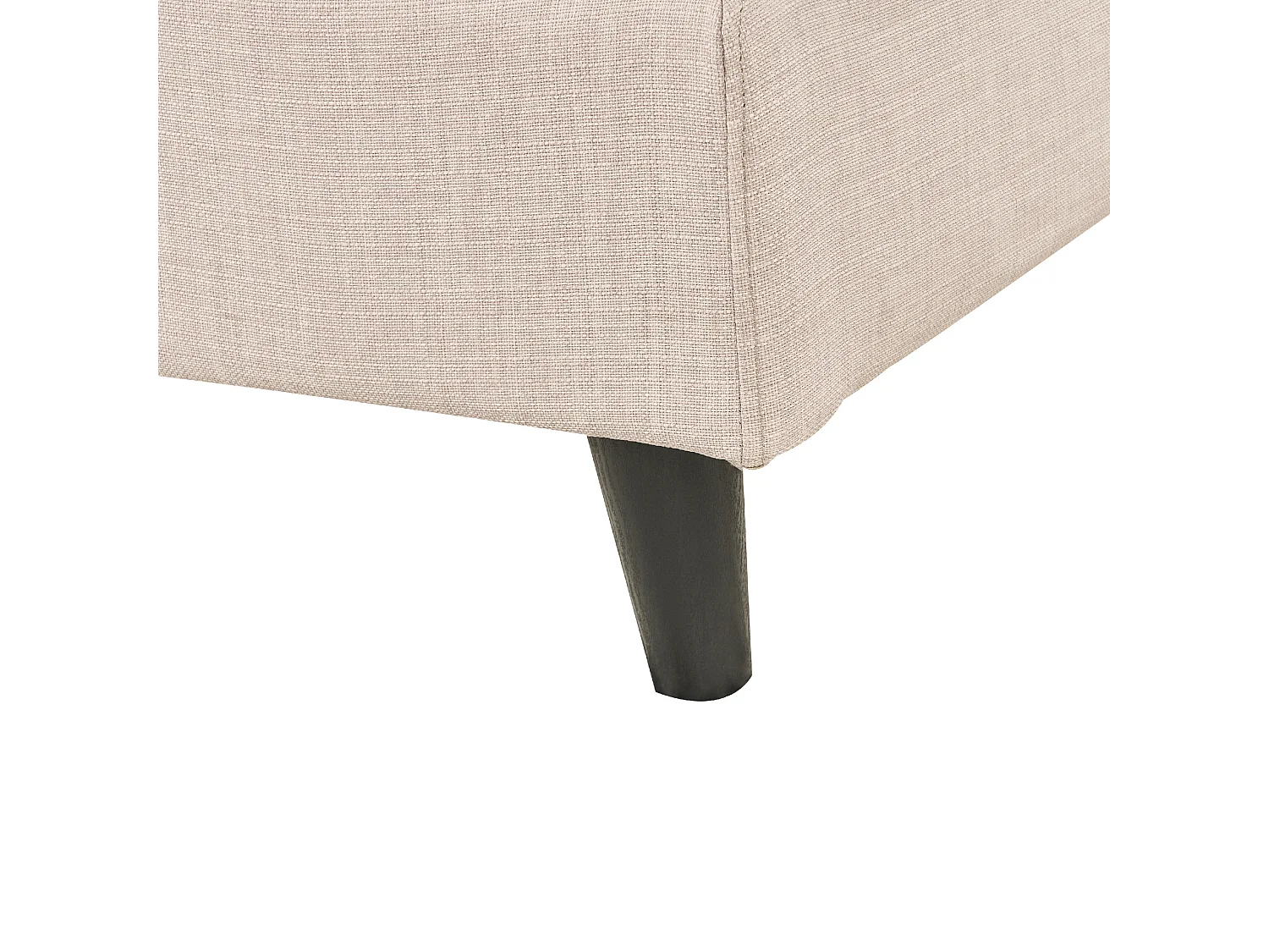 Bed Stof FITOU 140 x 200 cm Beige