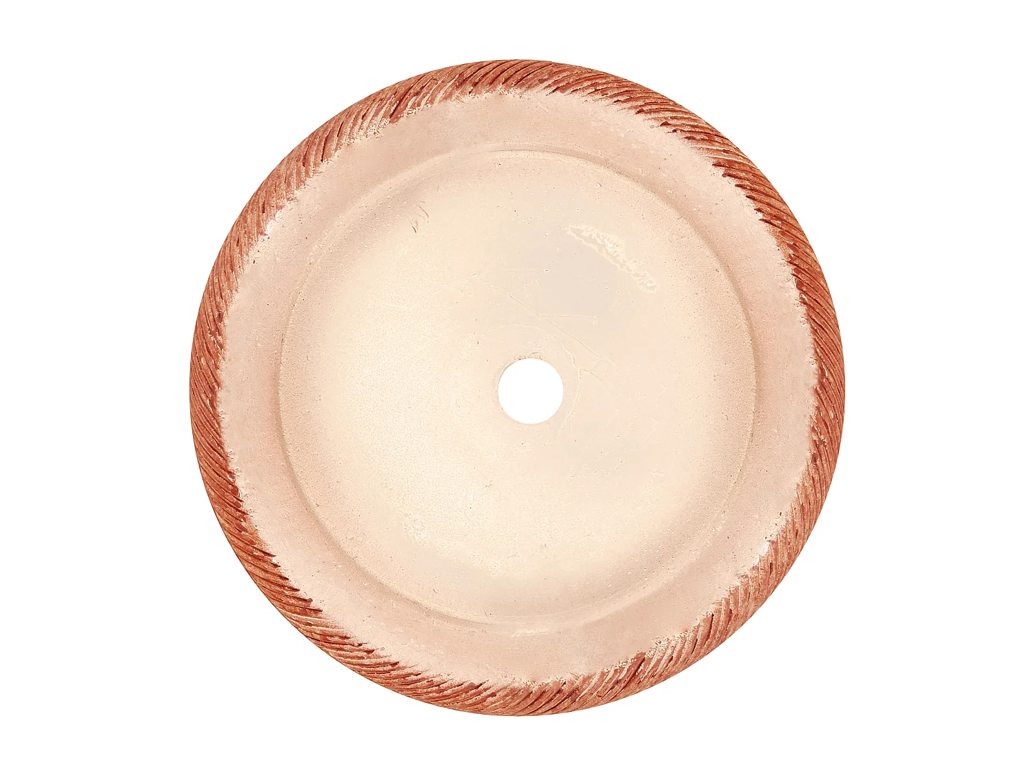 Vaso VOULA Pedra 36 cm Castanho dourado