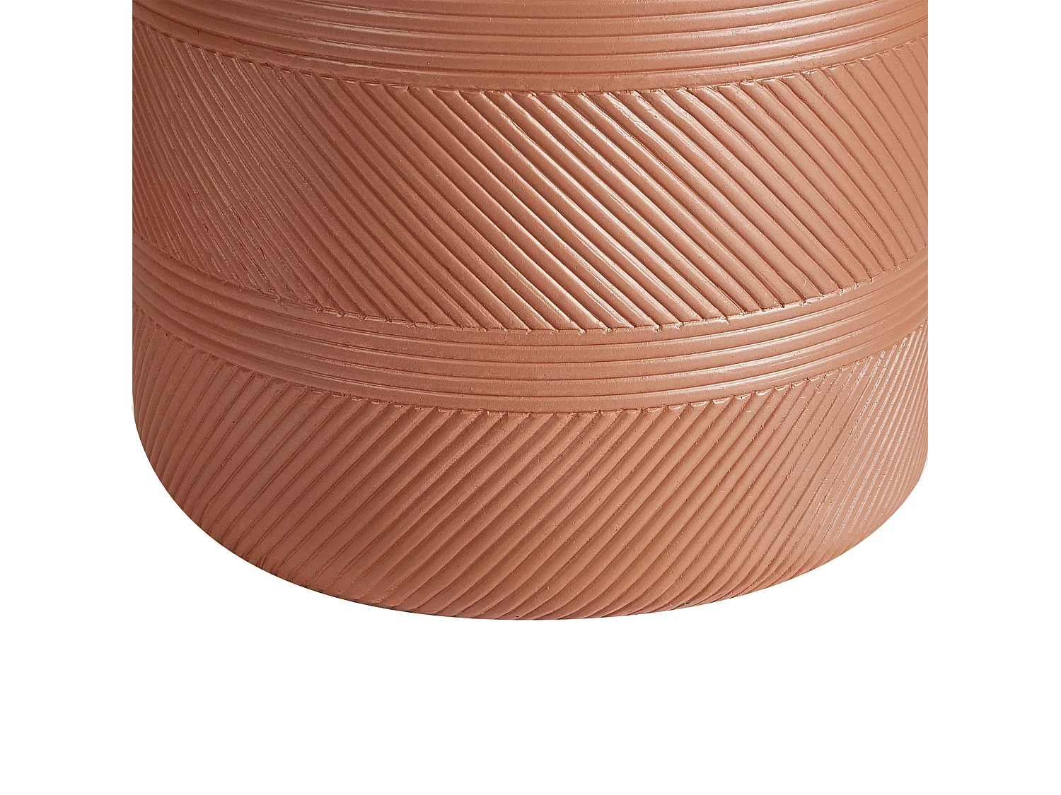 Vaso VOULA Pedra 31 cm Castanho dourado