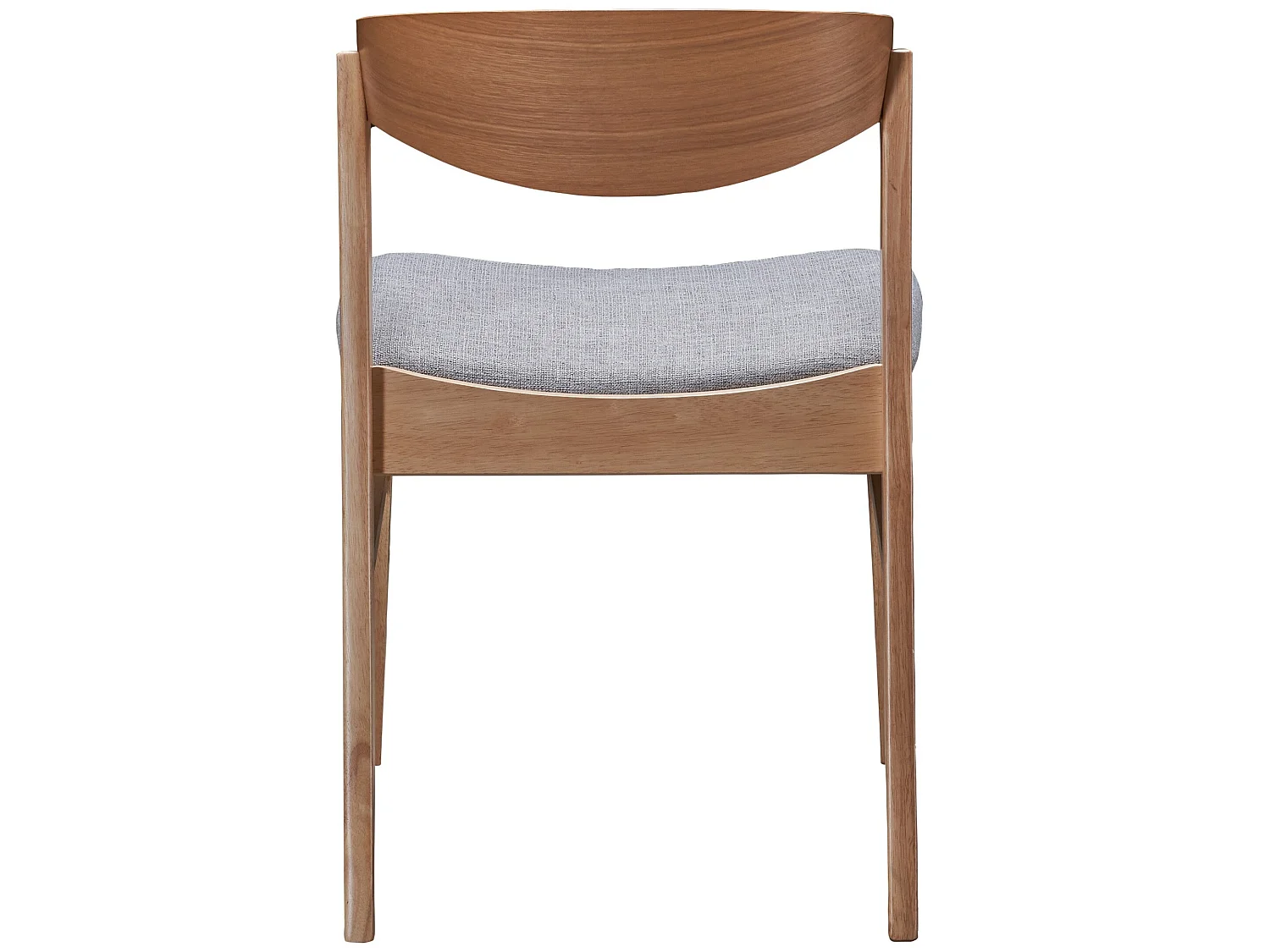 Chaise en bois - chêne naturel/gris - PANIZE