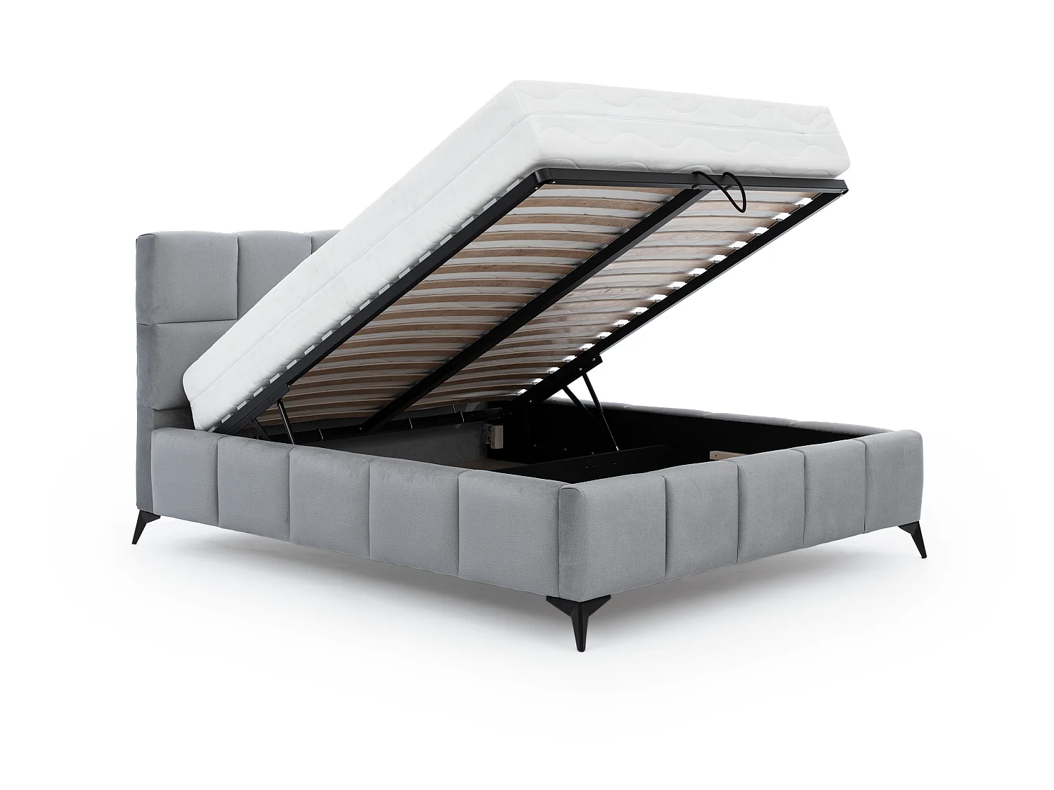 Letto Venus S (140x200)/Tessuto-Blu