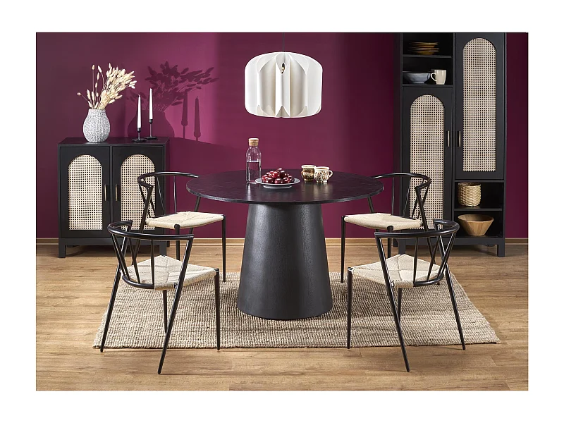 Penderie Artinero Basic (120cm) /Marron&Noir/ En Stock