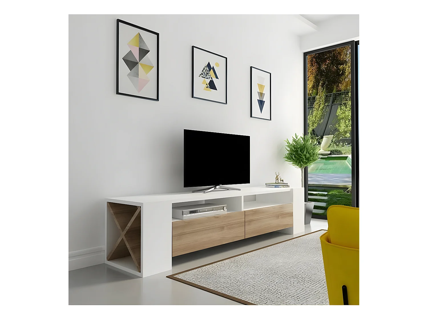 TV Lowboard xRate/Weiss&Artisan