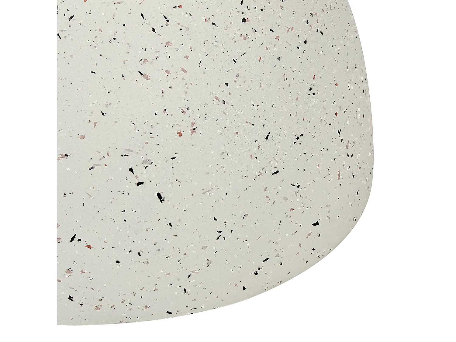 Table d'appoint CAORIA Terrazzo blanc