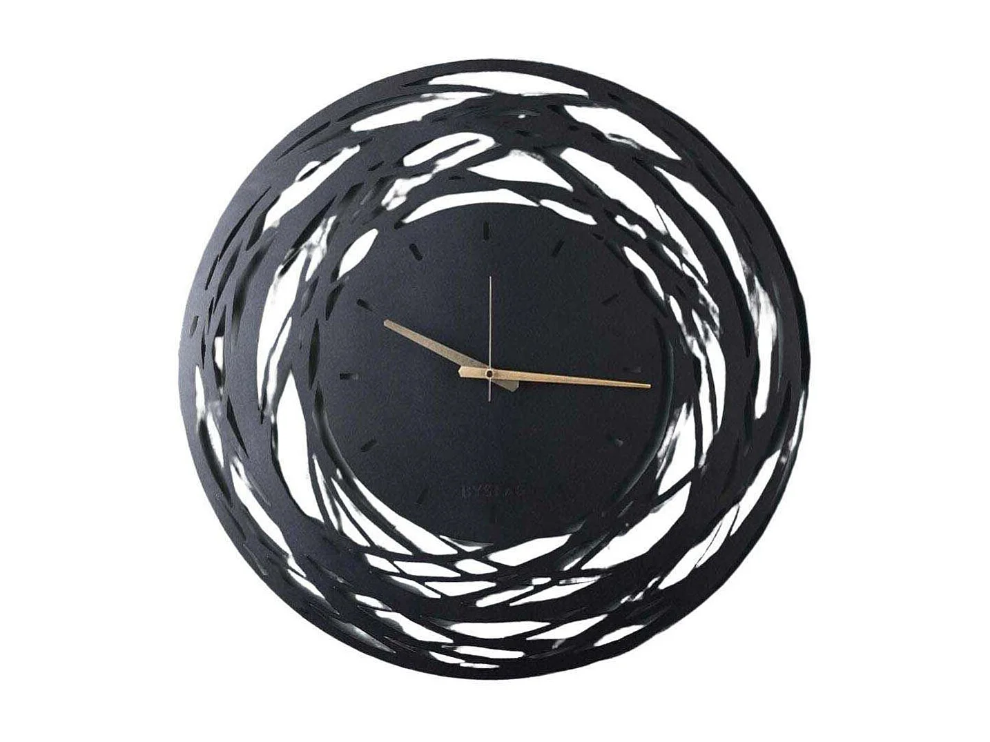Horloge en métal Lines 70 cm