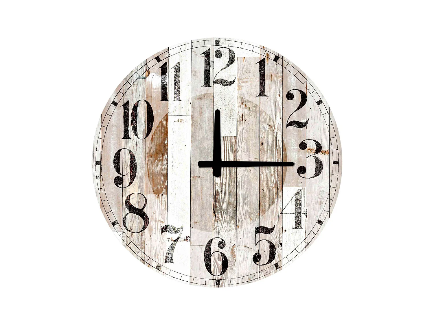 Horloge en MDF Wood 52 cm