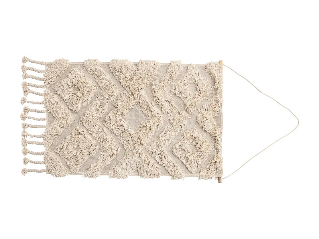 Toile Tapis à Suspendre "Hilda" 80cm Naturel