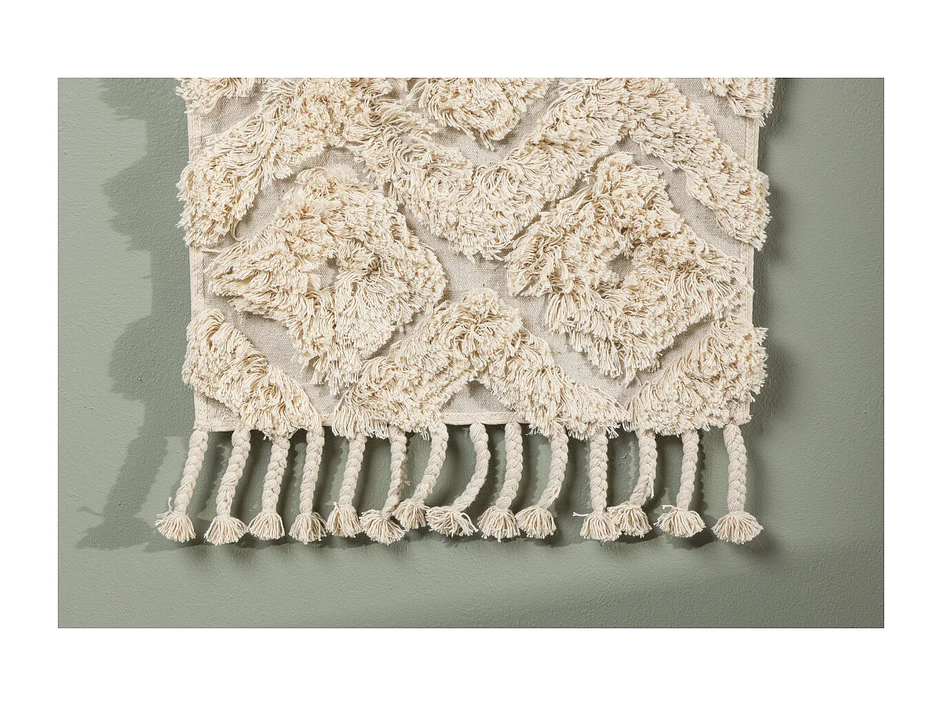 Toile Tapis à Suspendre "Hilda" 80cm Naturel