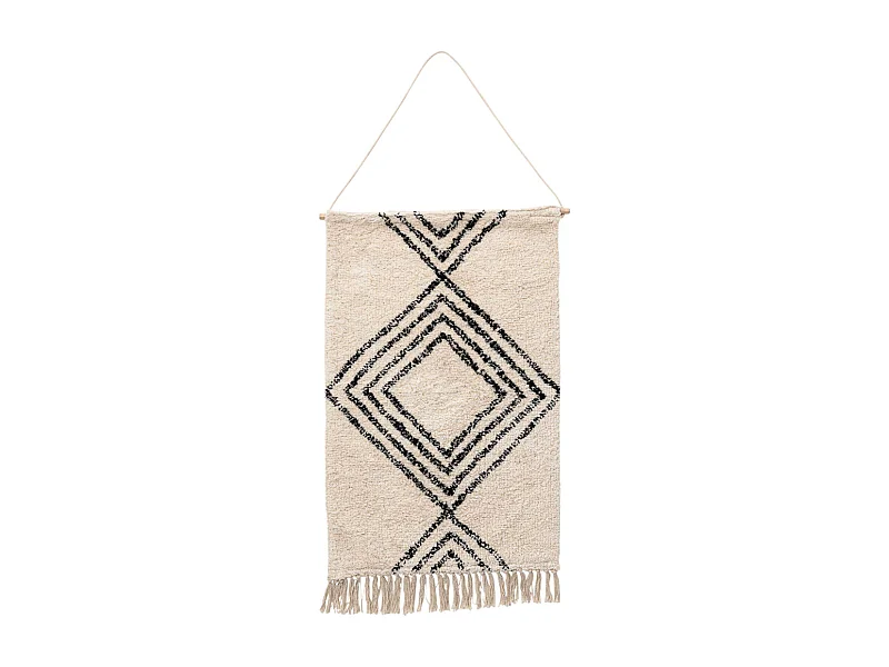 Toile Tapis à Suspendre "Love" 80cm Naturel