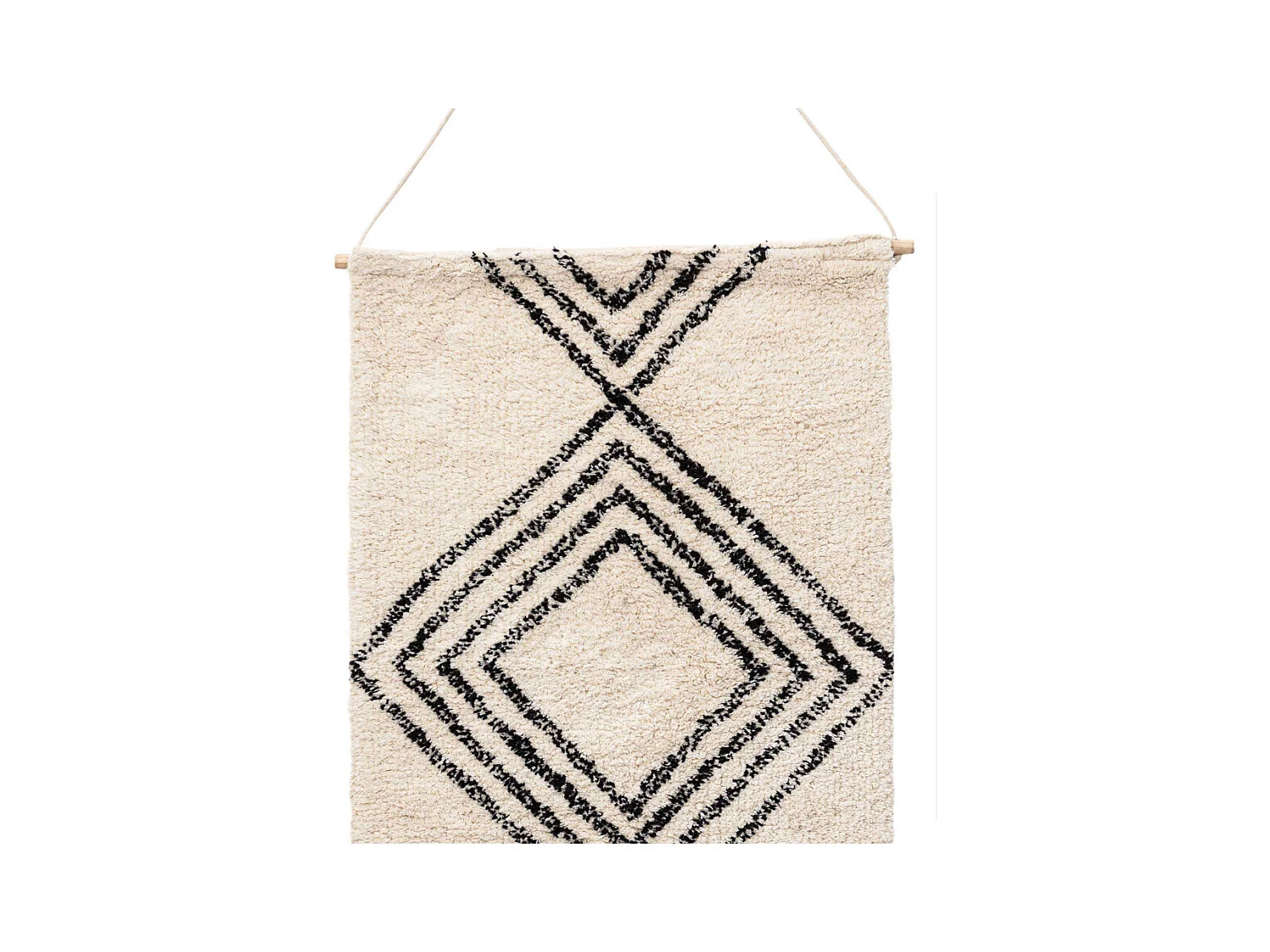 Love wanddecoratie katoen offwhite.