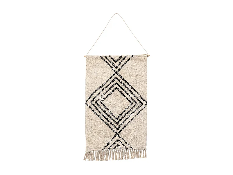 Toile Tapis à Suspendre "Love" 80cm Naturel