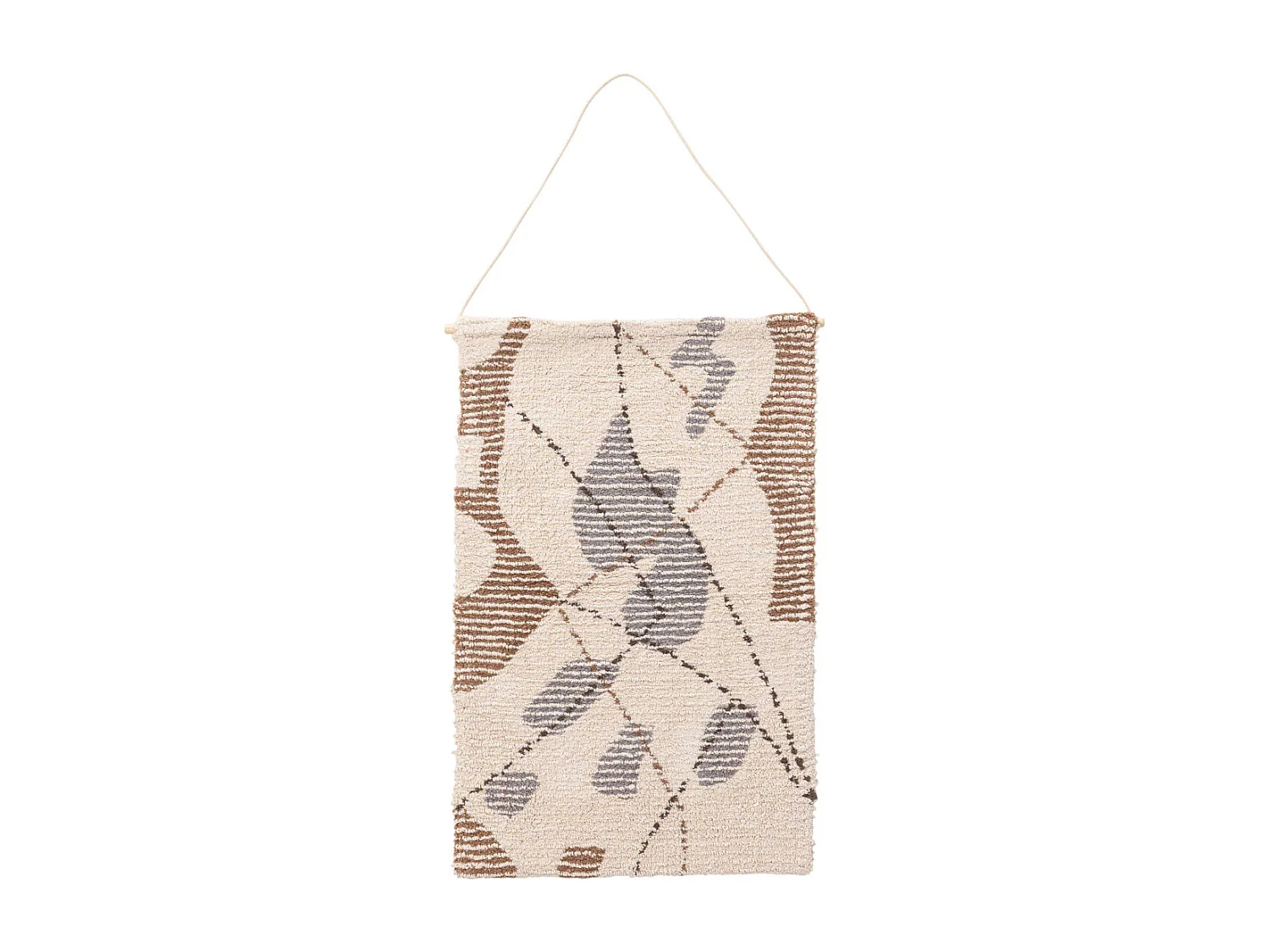 Liam wanddecoratie katoen offwhite.