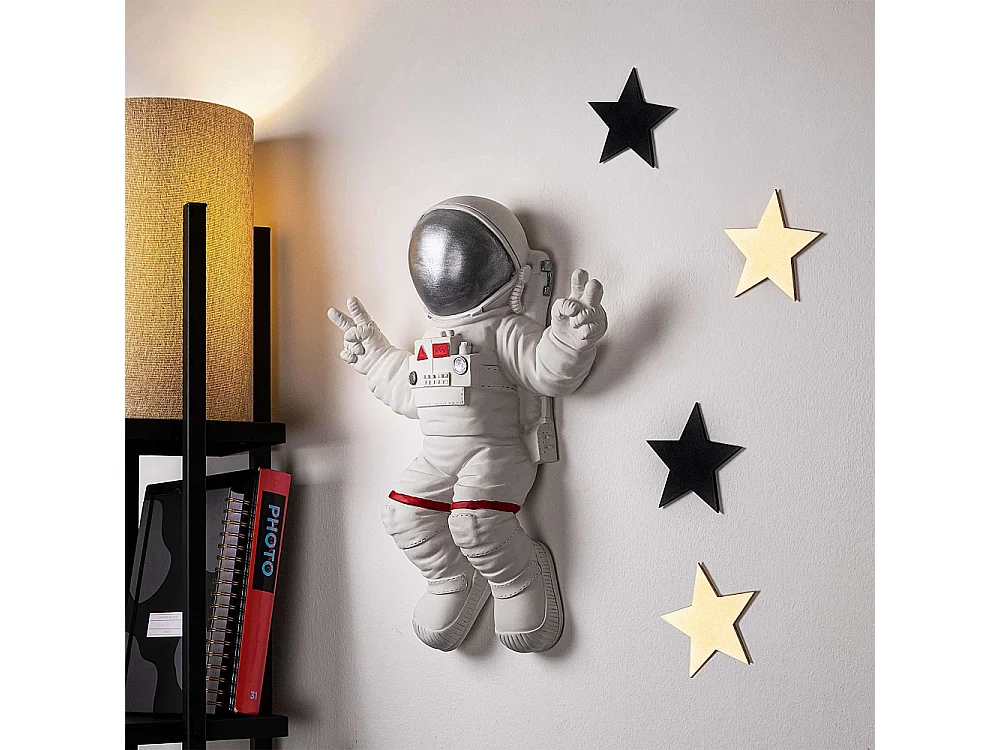 Décoration murale en polyester Astronaute