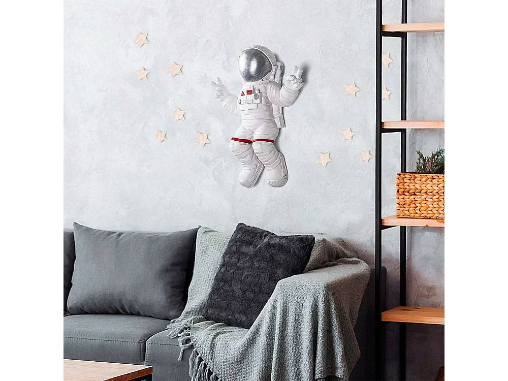 Décoration murale en polyester Astronaute
